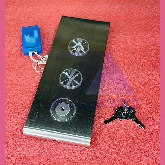 Пост вызывной двухкнопочный с ключом P262054A000G020345 Hyundai SJEC